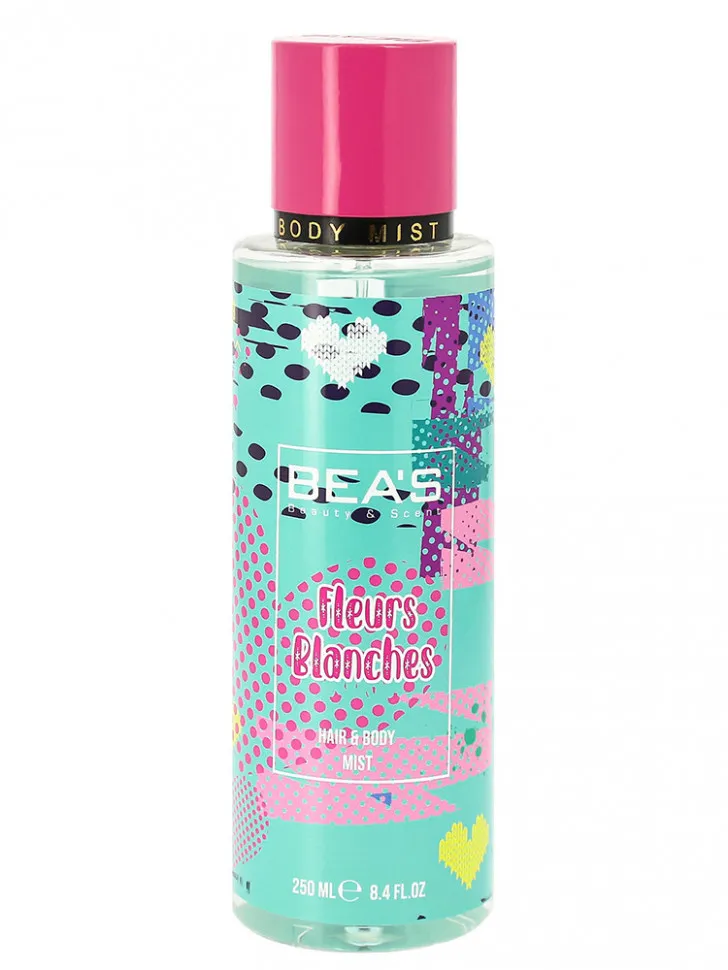 Мист для тела и волос Beas Body & Hair Fleur Blanches 250 ml