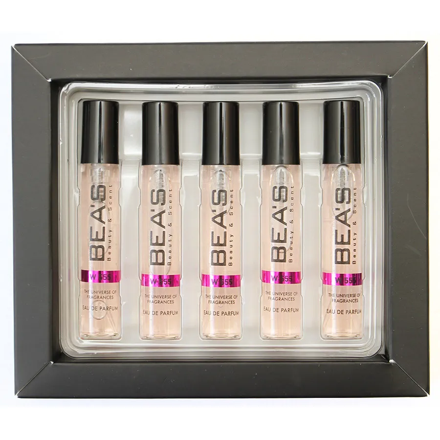 Парфюмерный набор Beas Carolina Herrera 212 Vip Rose Women 5*5 ml W 555