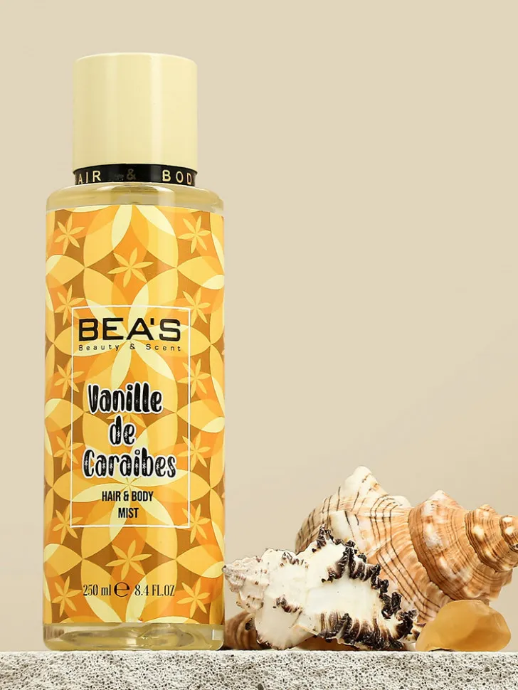 Мист для тела и волос Beas Body & Hair Vanille De Caraibes 250 ml