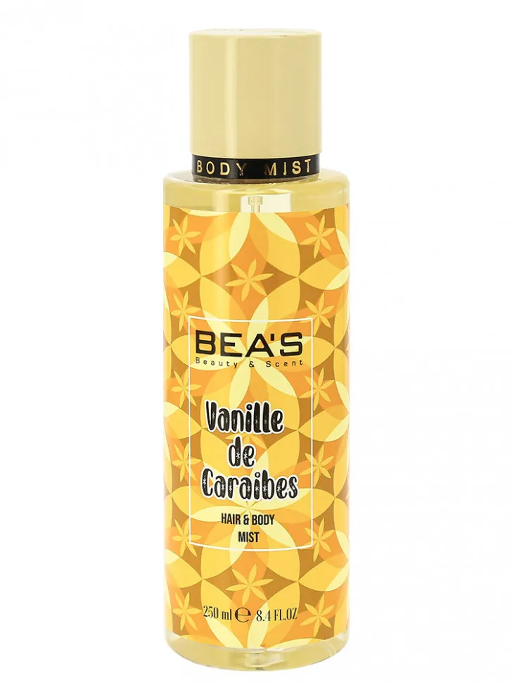 Мист для тела и волос Beas Body & Hair Vanille De Caraibes 250 ml