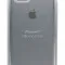 Силиконовый чехол для Айфон 7/8 серый