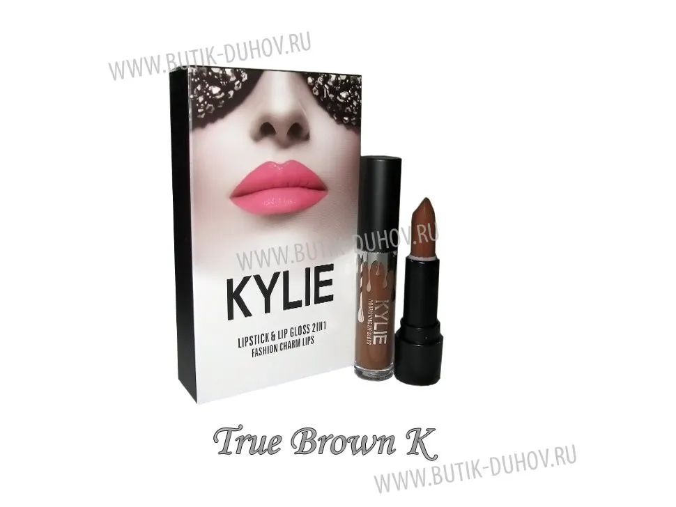Помада+блеск Kylie  Fashion Charm Lips (1шт)