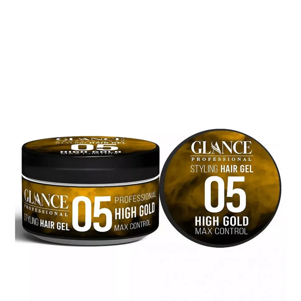 GLANCE Professional Гель для укладки волос High Gold MAX CONTROL №05 - 300 ml