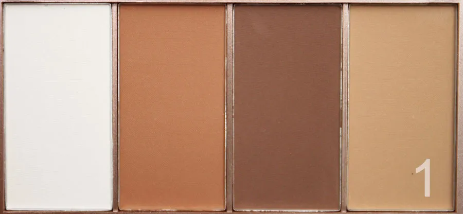 Хайлайтер Contour O.TWO. Grooming Powder 4 цвета 24g арт. N9110B