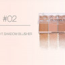 Хайлайтер Contour O.TWO. Grooming Powder 4 цвета 24g арт. N9110B