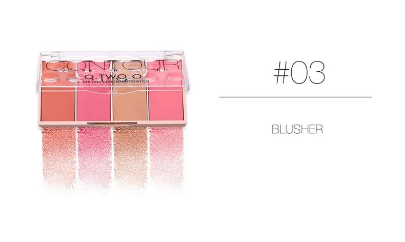 Хайлайтер Contour O.TWO. Grooming Powder 4 цвета 24g арт. N9110B