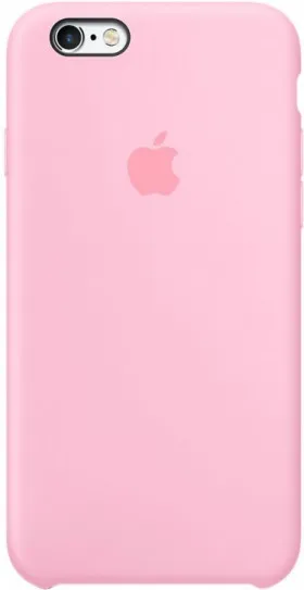 Силиконовый чехол для Айфон 6/6s -Розовый (Pink)
