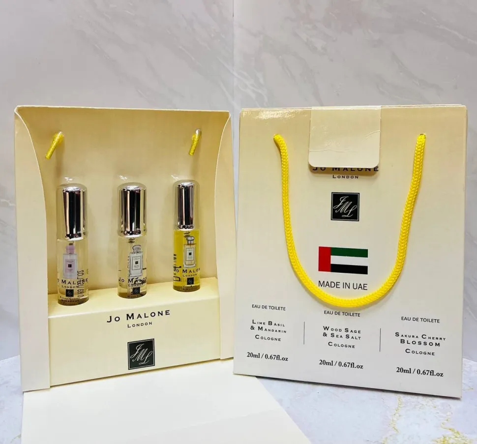 Подарочный парфюмерный набор J.M 3x20 ml ОАЭ