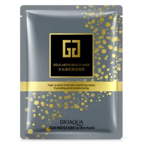 Тканевая маска с золотом Gold above Beauty Mask  BioAqua (0611)