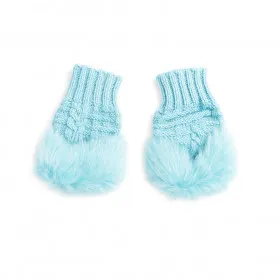 Голубые митенки