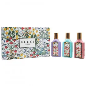 Парфюмерный женский подарочный набор Gucci Flora Gorgeous 3 x 30 ml