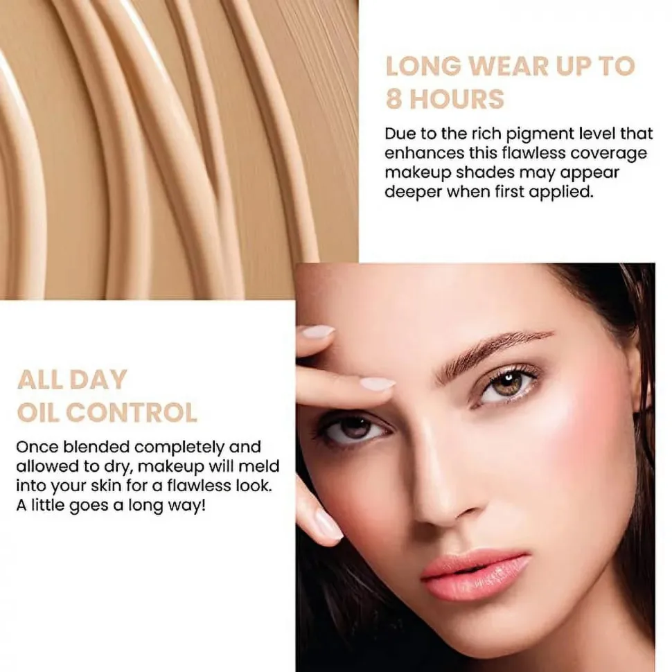 Тональный крем O.TWO.O Gold Invisible Cove Foundation  30 ml (9983) 05