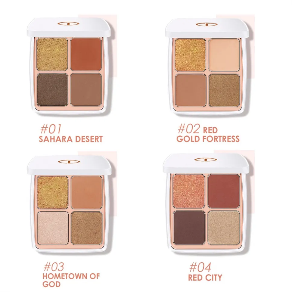 O.TWO.O палитра теней для век 4в1 арт. SC040  #03 13.5 g