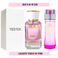 Тестер Beas Lacoste "Touch of Pink" for women 50 ml арт. W 539 (без коробки)