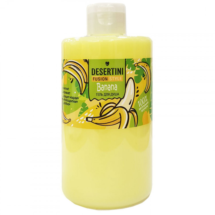 Desertini Гель для душа Банан 460 ml