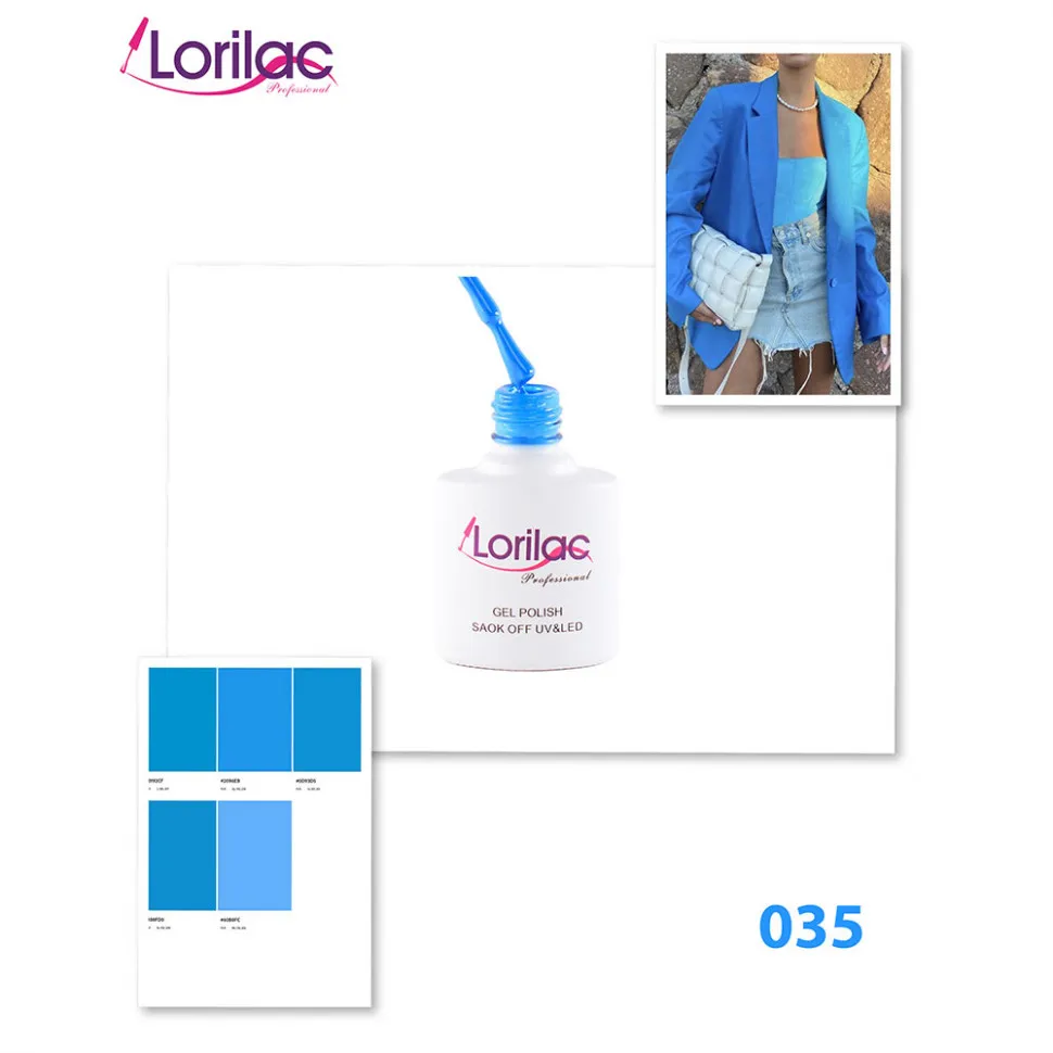 Гель-лак Lorilac -035 10 ml