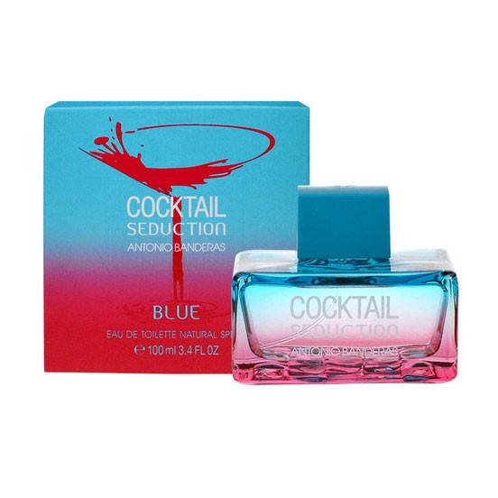Antonio Banderas "Cocktail Seduction Blue" edt for women 100 ml