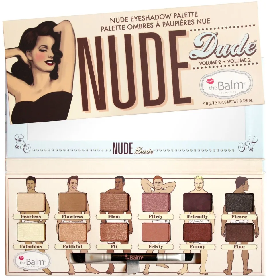 Тени TheBalm  Nude Dude Volume 2 9.6g(12цв)