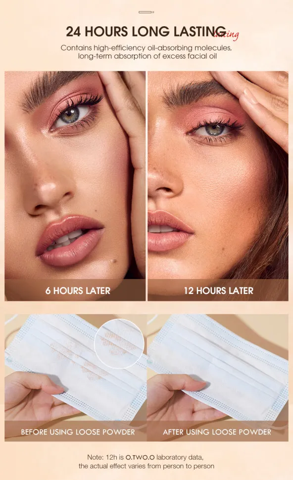 Пудра для макияжа O.TWO.O арт. SС017 #1 Transparent 10 g.