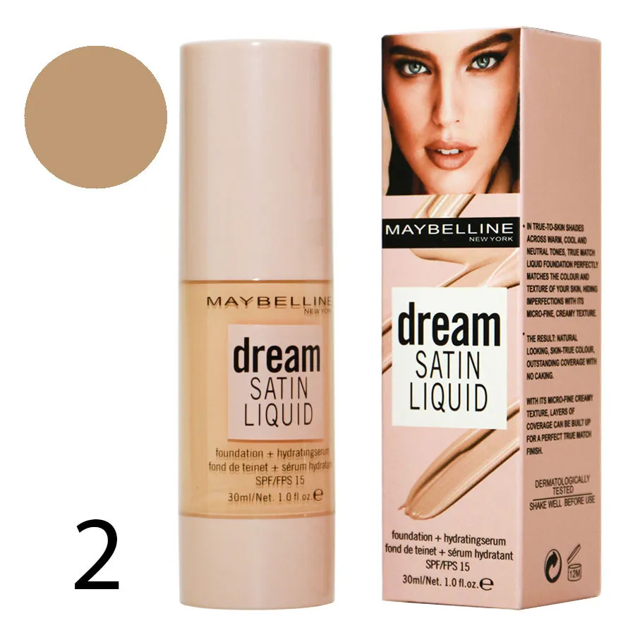 Тональный крем Maybelline Dream Satin Liquid, 30 ml