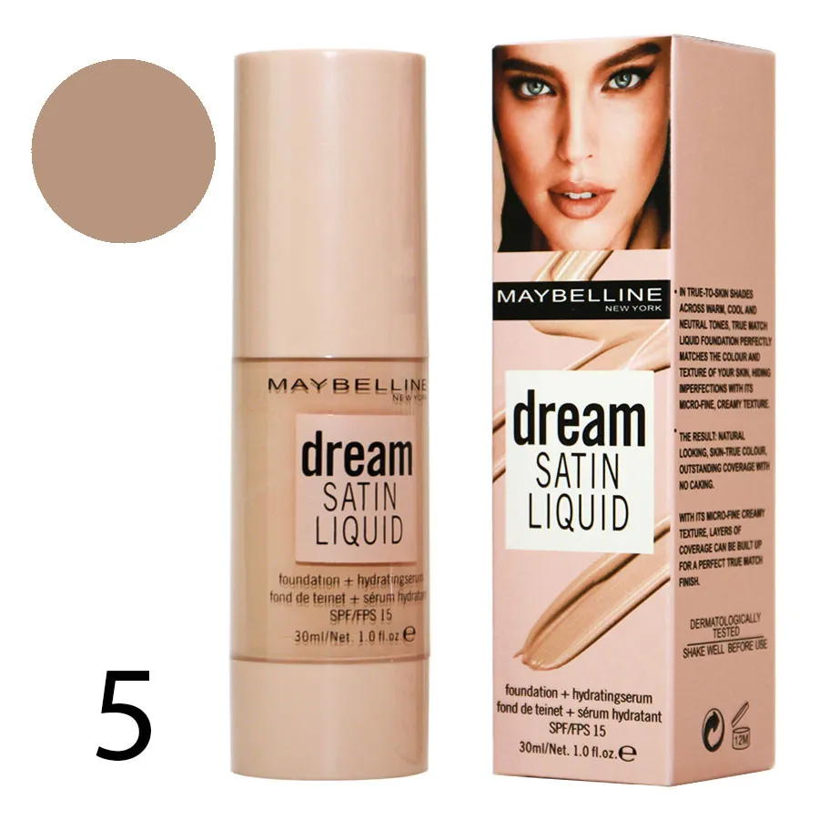 Тональный крем Maybelline Dream Satin Liquid, 30 ml