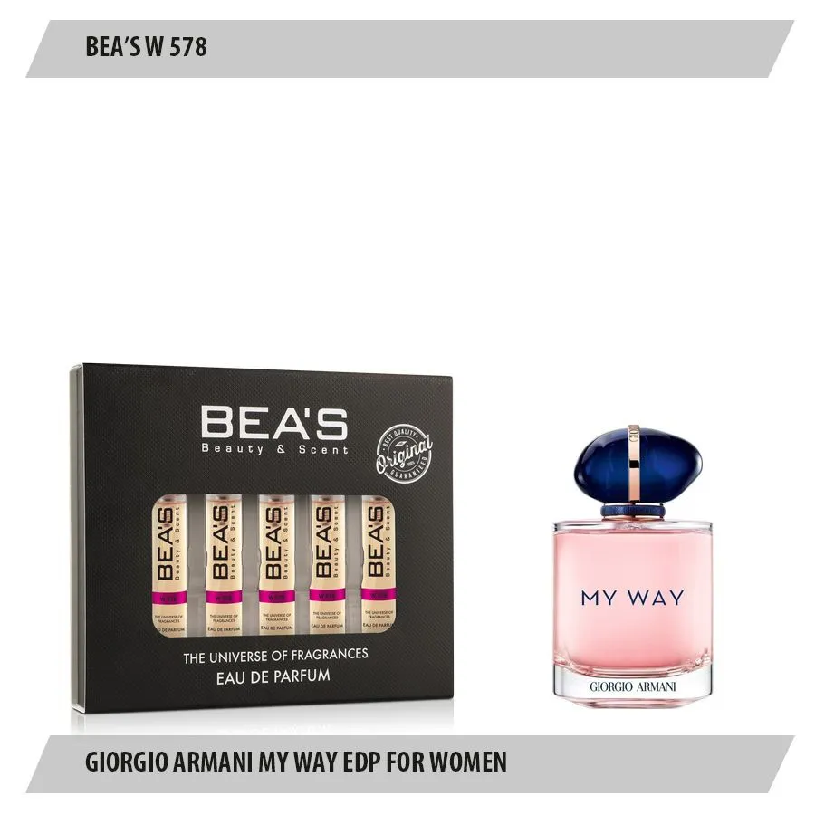 Парфюмерный набор Beas Джорджо Армани My Way Edp Women 5*5 ml W 578
