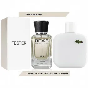 Тестер Beas Lacoste L.12.12. White Blanc Men 50 ml арт. M 206 (без коробки)
