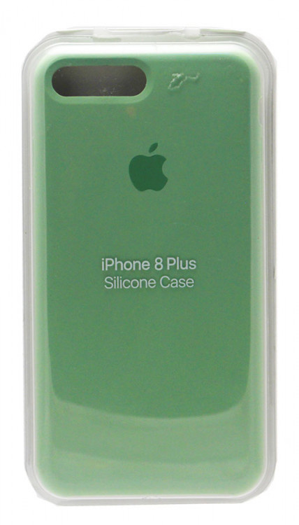 Силиконовый чехол для Айфон 7/8 Plus зеленый