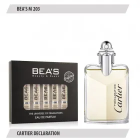 Парфюмерный набор Beas Cartier Declaration men 5*5 ml M 203