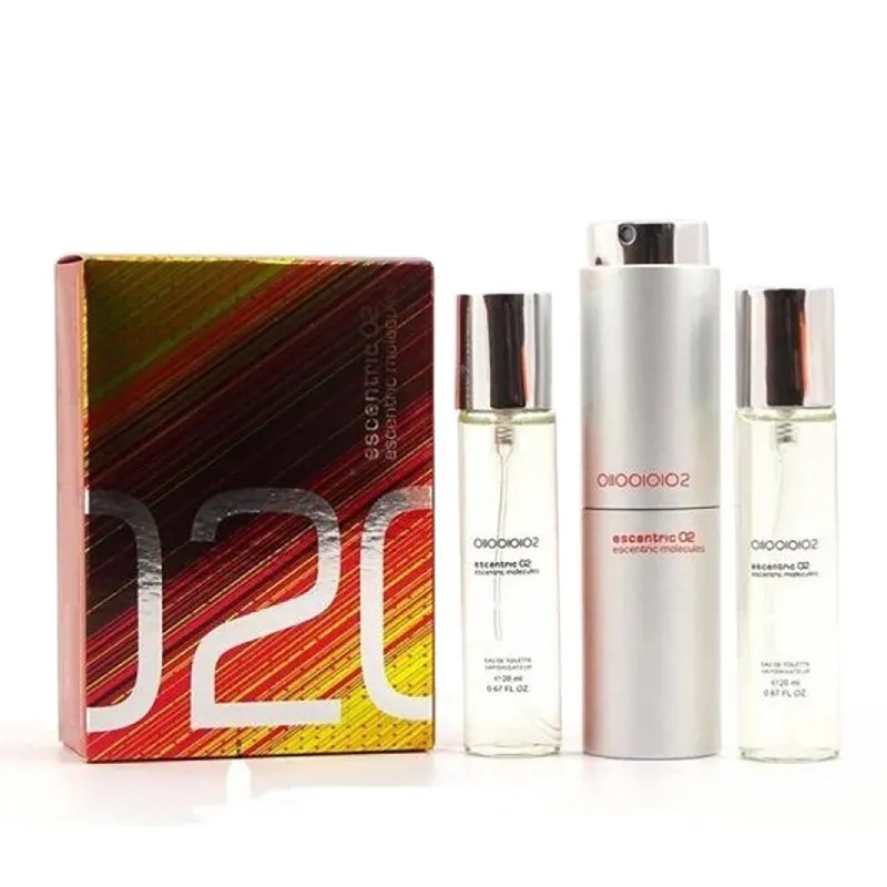 Парфюмерная вода 3*20 ml  Эксцен. escentric Молек. 02