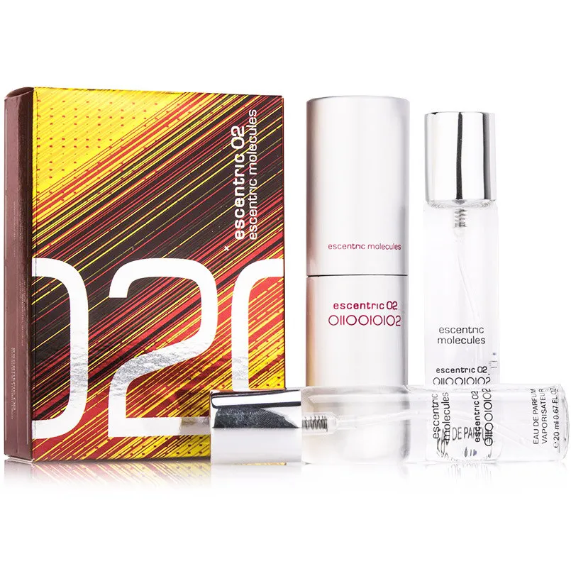 Парфюмерная вода 3*20 ml  Эксцен. escentric Молек. 02