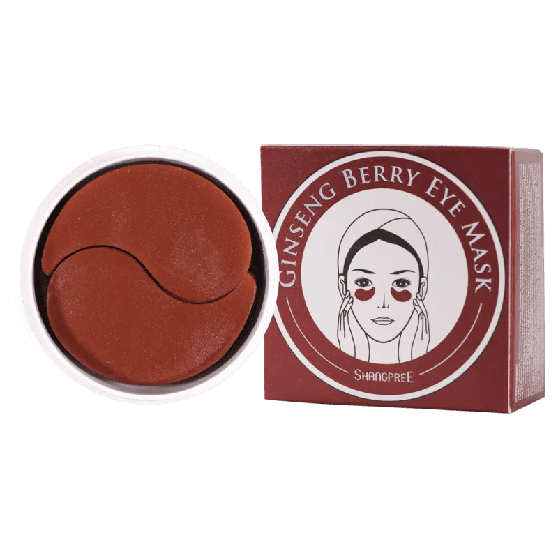 Shangpree Ginseng Berry Eye Mask патчи для глаз с экстрактом женьшеня  60шт