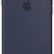 Силиконовый чехол для Айфон 7/8 -Темно-синий (Midnight Blue)