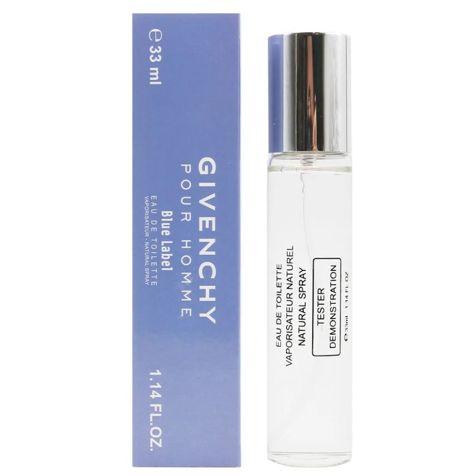 Тестер Givenchy Pour Homme Blue Label 33 ml