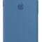 Силиконовый чехол для Айфон 7/8 - Синий деним (Denim Blue)