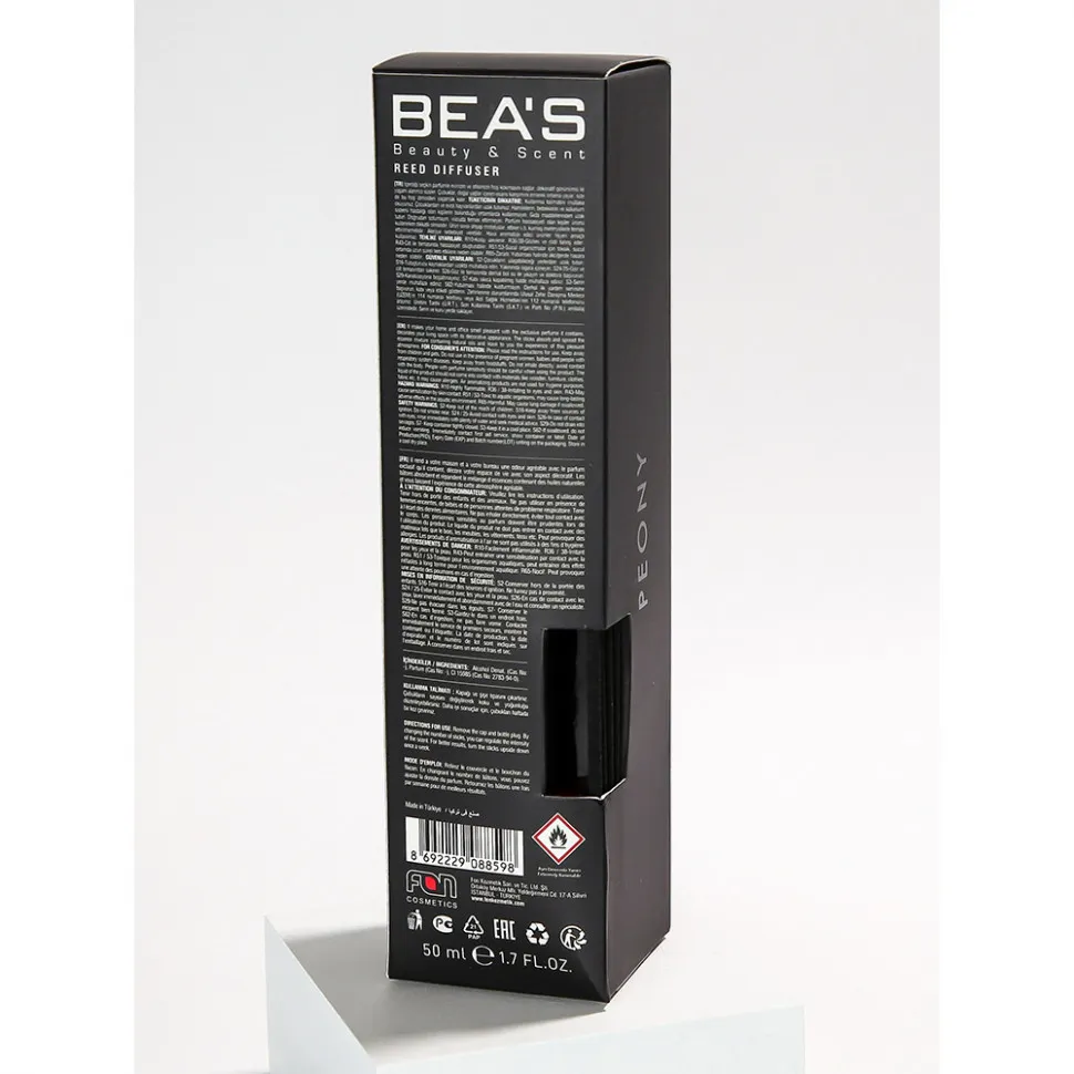 Ароматический диффузор с палочками Beas Vanilla - Ванила - 50 ml