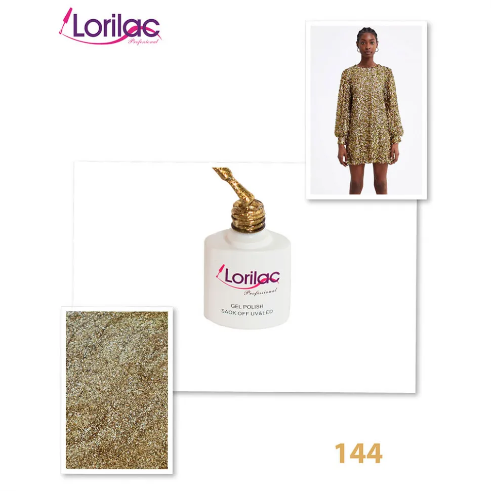Гель-лак Lorilac -144 10 ml
