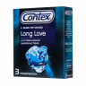 Презервативы Contex Long Love с анестетиком (3 шт. в упаковке)
