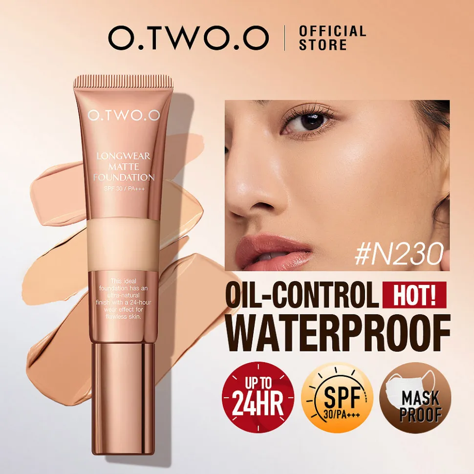 Консилер O.TWO.O Long Wear Matte Finish Liquid Foundation SC059 - #110