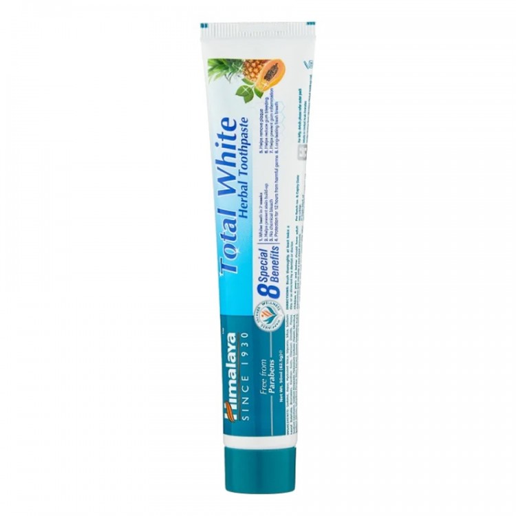 Зубная паста Himalaya Total White Отбеливающий уход 50 ml