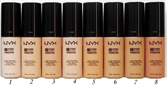 Тональный крем NYX HD studio foundation 36g