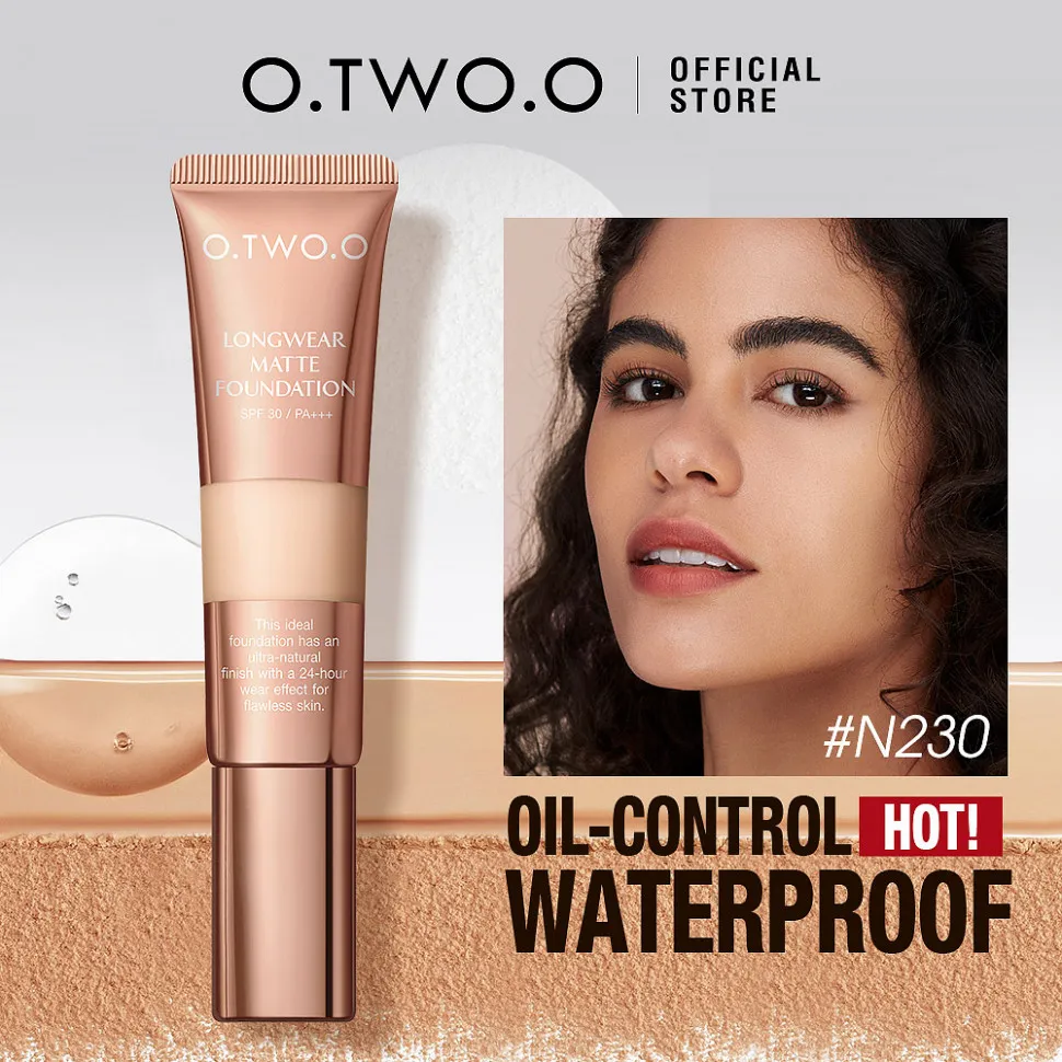 Консилер O.TWO.O Long Wear Matte Finish Liquid Foundation SC059 - #120