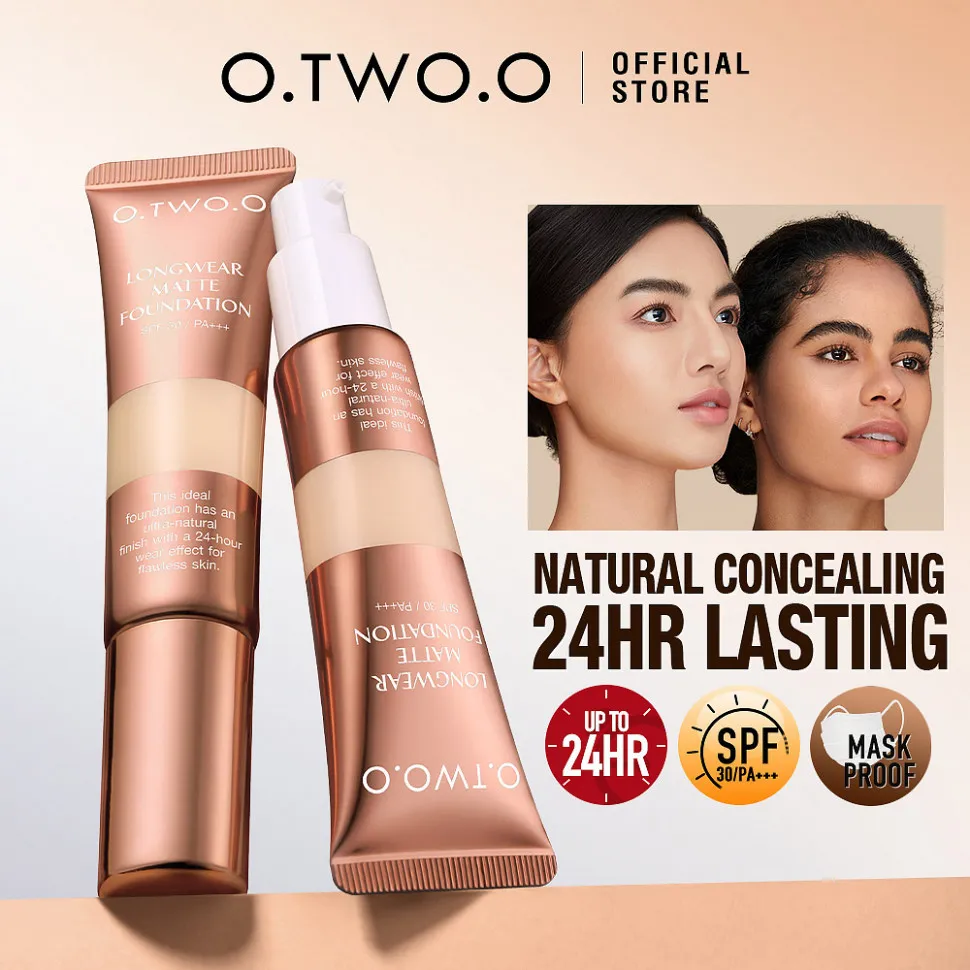 Консилер O.TWO.O Long Wear Matte Finish Liquid Foundation SC059 - #120