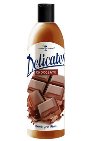 Пена для ванн Delicates "Chocolate" 500 ml