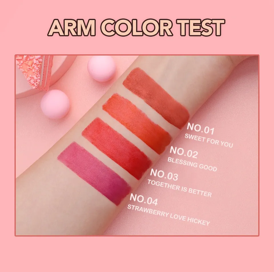 Тинт для губ 2 в 1 O.TWO.O арт. YJ005-02 №3 (Together Is Better) 6.5 g.