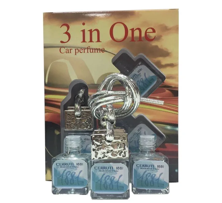 Car perfume Cerruti 1881 Fraicheur D'eau ( 3 in 1)