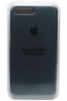Силиконовый чехол для Айфон 7/8 Plus темно-серый