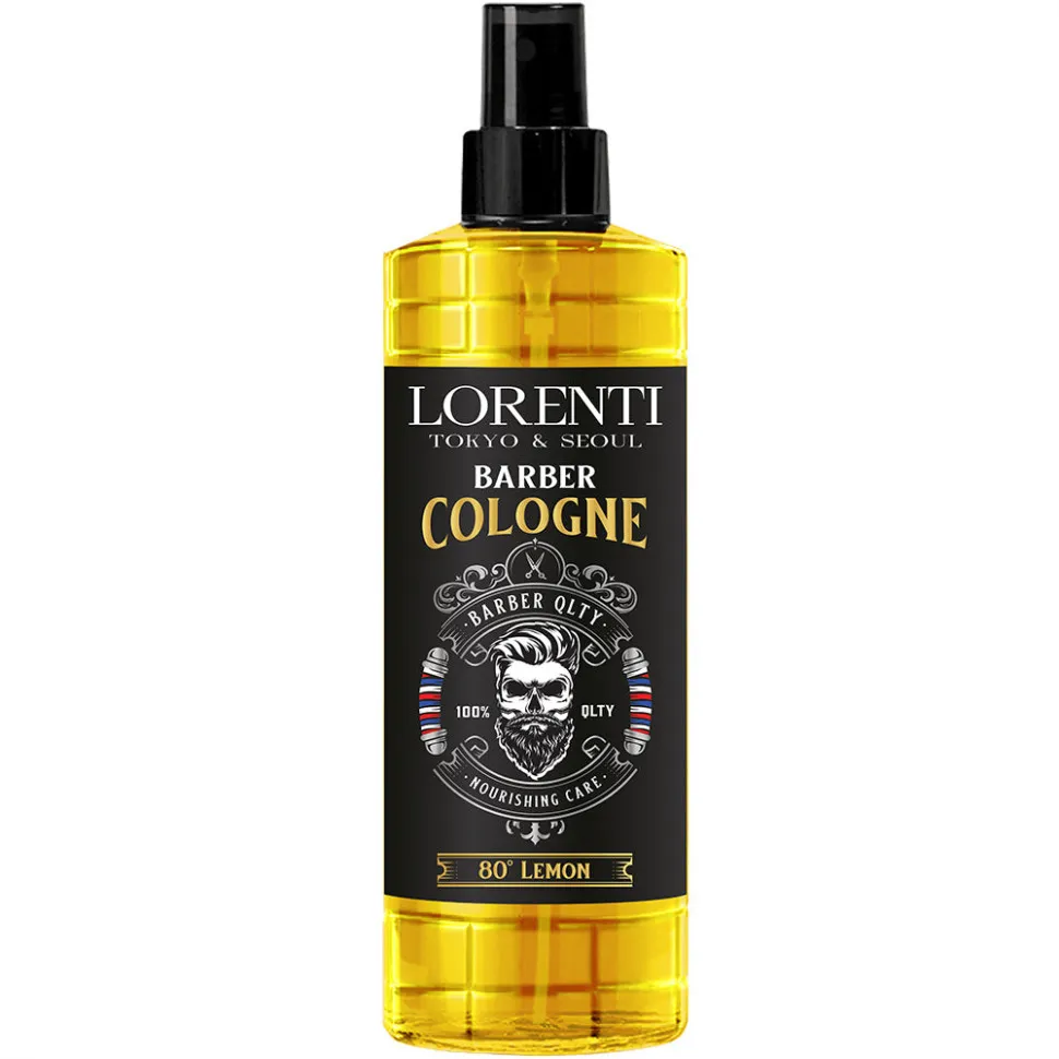LORENTI СПРЕЙ после бритья LEMON, Baccarat oud 400 мл