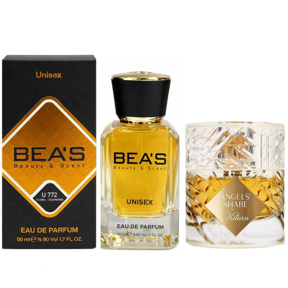 Парфюм BEA'S 50 ml U 772 Kilian Angel's Share unisex