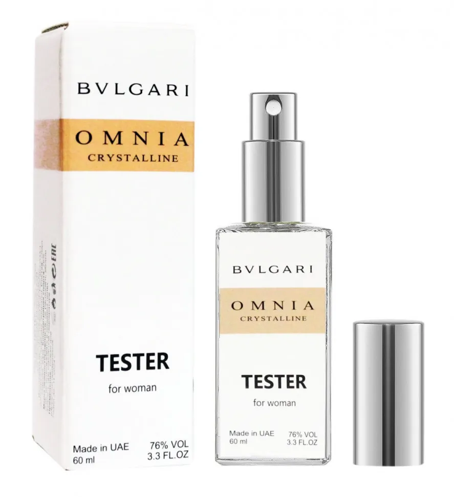 Тестер Bvlgari Omnia Crystalline for women 60 ml ОАЭ